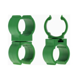 20mm Adjustable Plant Trellis Connector Clip, Green Climbing Rattan Stent Accessories Rotatable Universal Plant Connector Stake Clip for Garden Orchard Tomato Cage 20PCS (20MM)