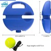 morytrade Tennis Practice Equipment for Tennis Practice Elastic Ball Tennis