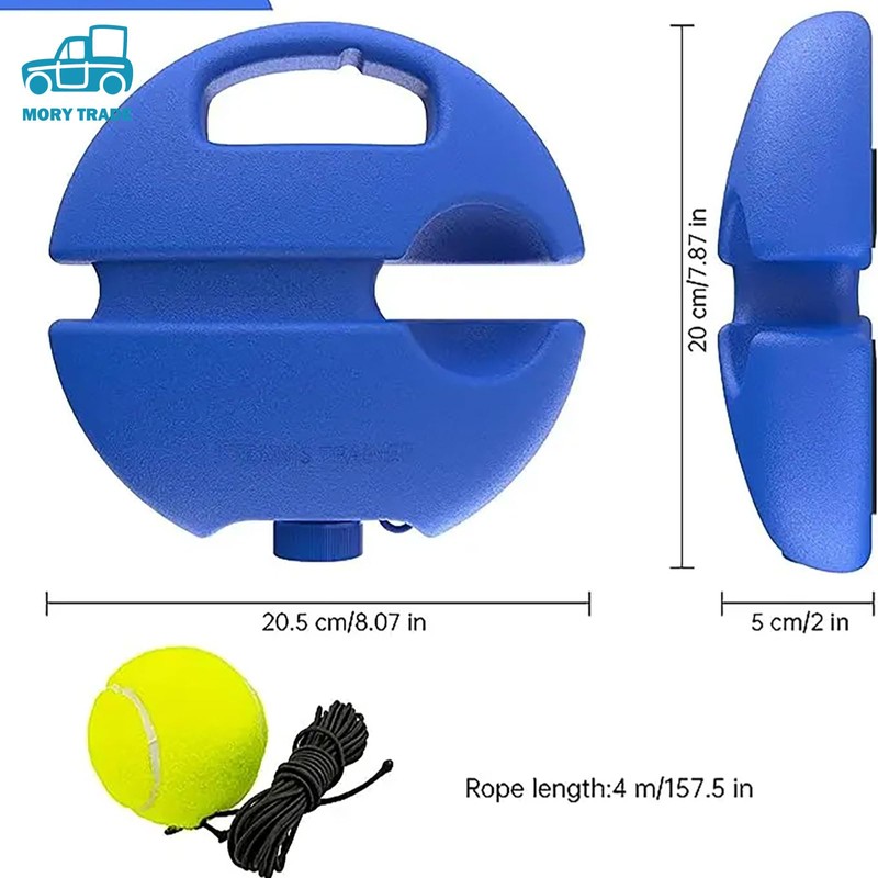 morytrade Tennis Practice Equipment for Tennis Practice Elastic Ball Tennis