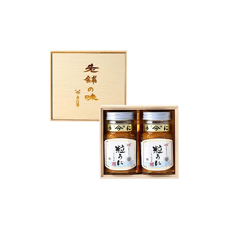 [Unjin Honpo] Grain Sea Urchin, Set of 2, 2.8 oz