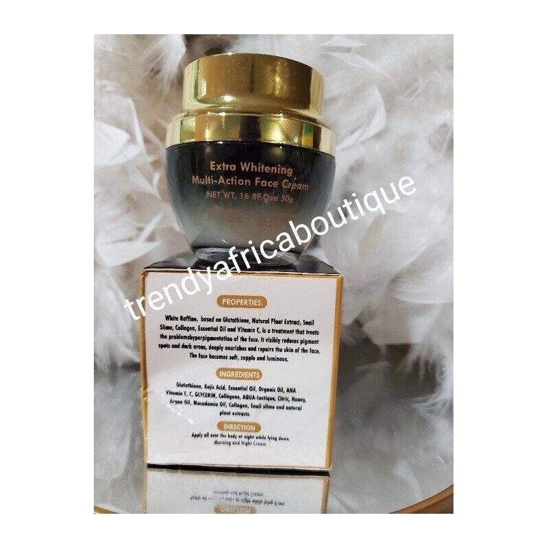 RAFFINE WHITE XTRA WHITENING Multi Action Face Cream 50g X