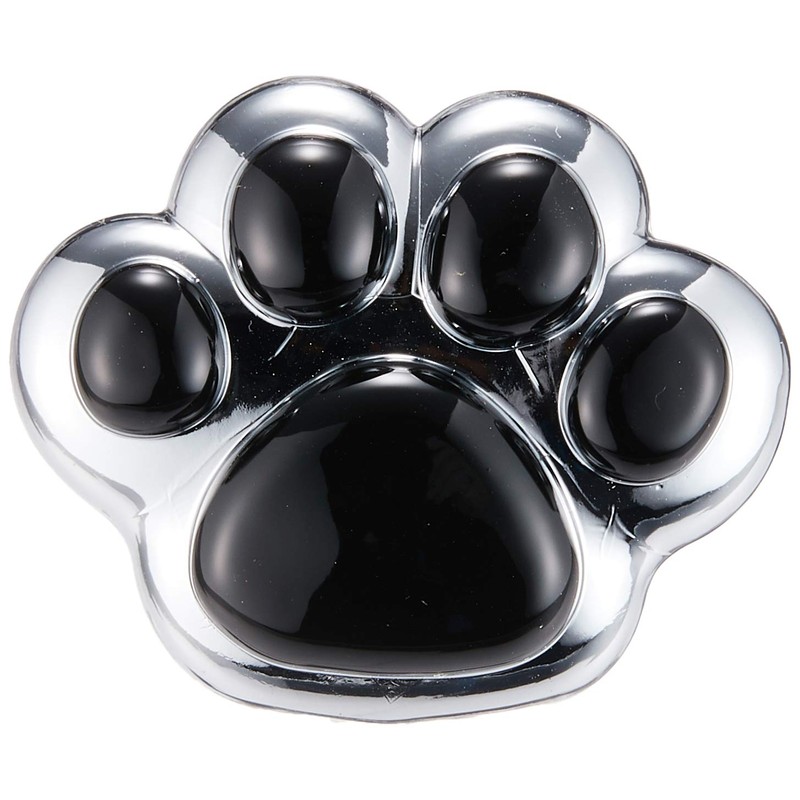 Hitman riawaipa-hatto Paw 6/8 mm Common Chrome Base, Black, HM9