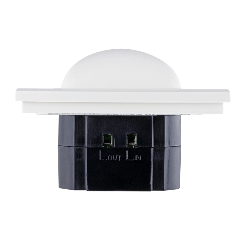 REV Technik, motion sensor, motion sensor, 120°, 8m, flush-mounted, white