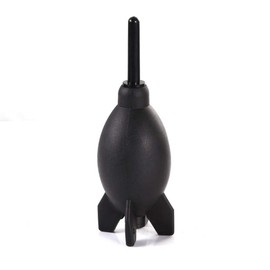 FocusFoto PRO 6.6 Inch Rubber Rocket Air Blower Duster Cleaner Dust Cleaning for DSLR Camera CCD Lens Keyboard Black
