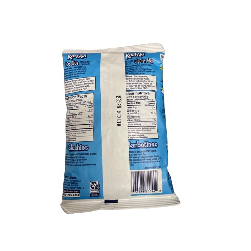 KOOL-AID Ice Blue Raspberry Sugar Sweetened 392g (Pack of 2)