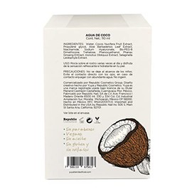 Yuya - Agua de Coco hidratante enriquecido con aloe vera y ginseng, 110 ml