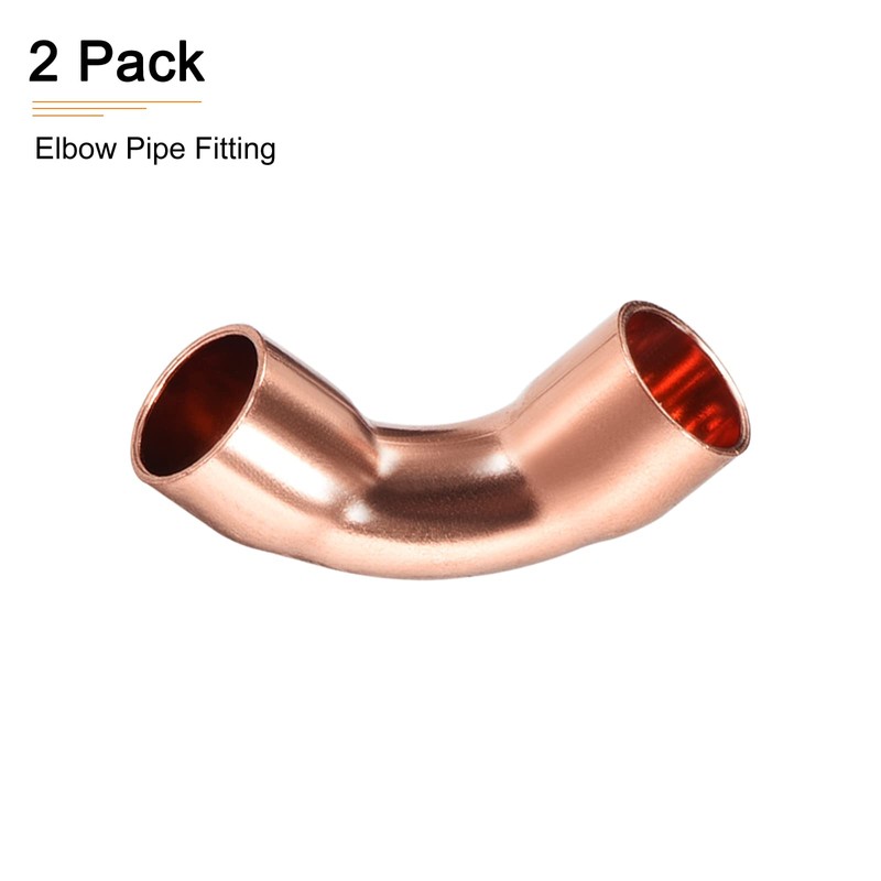 DTGN 5/16 Inch(Inner Diameter) 90 Degree Copper Pipe Fitting -