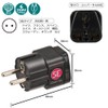 ELEPLUG SE Type Power Supply Shape Conversion Plug RW-P003