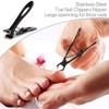 Nail Clippers 16mm Wide Large Jaw Opening for Thick Nail