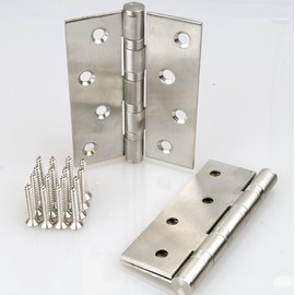 2 Stainless Steel Hinges 100 mm Door Hinge Stainless Steel Hinges Fitting