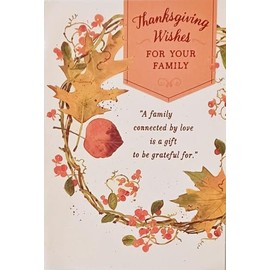 Remembering All of You This Thanksgiving And Wishing You A Day Filled With Reasons To Be Happy Greeting Card