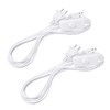 2 Pack T5 T8 LED Wire Connector Power Cord -