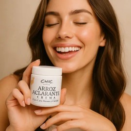 Crema Aclarante De Arroz 100% Natural-iluminación Y Suavidad