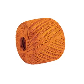 Knit Picks Curio #10 Lace Weight 100% Mercerized Cotton Crochet Thread Yarn 100 g (Clementine)
