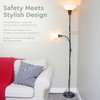 TUMBLENOT Floor Lamp Anchor for Baby proofing (2PCS) First of