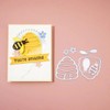 Honeycomb and Bee Metal Die Cuts, Honeycomb and Bee Cutting