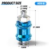 TAILONZ PNEUMATIC 1/4 Inch Sliding Switch Hand Slide Valve, Manual