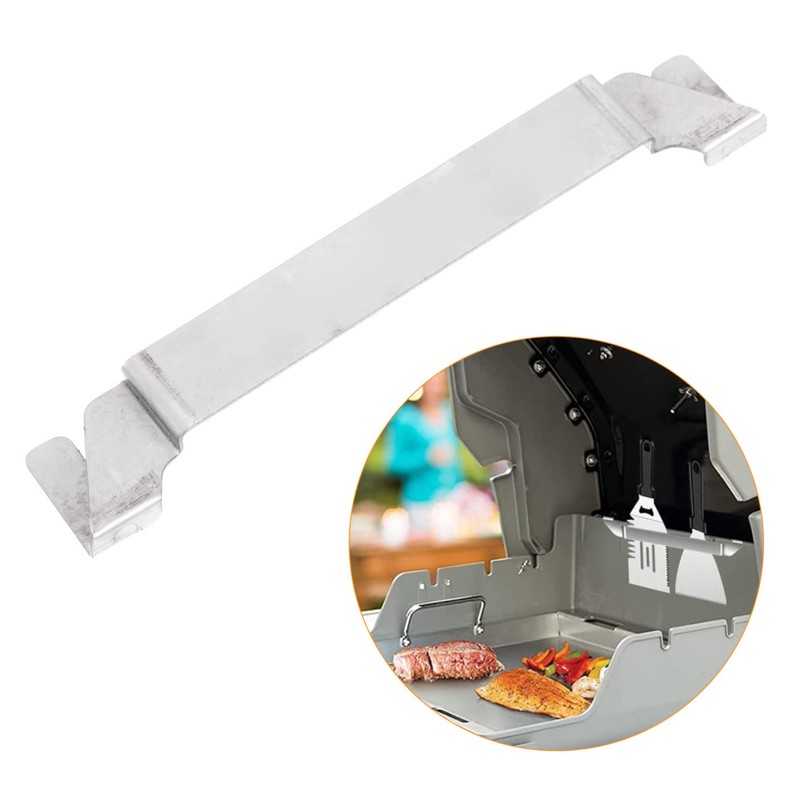 Totority Stainless Steel Barbecue Tool Holder Durable Spatula Rack for