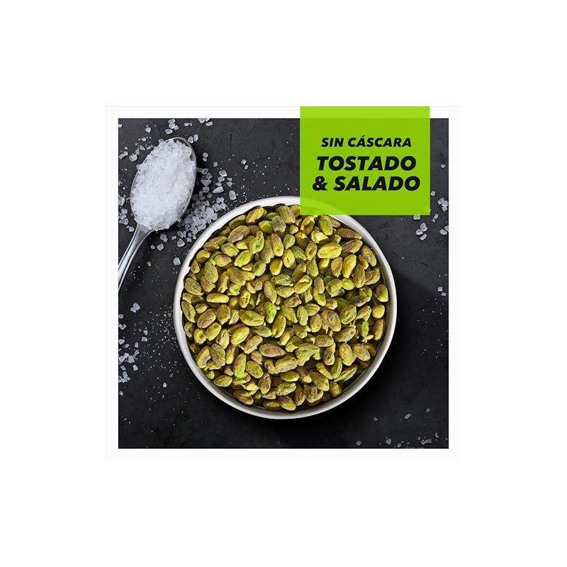 Wonderful Pistachios, Pistaches Sin Cáscara, Tostado Con Sal, 70g, Snack