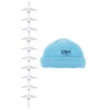 2Stoned Cap-Rack Pro Cap Holder in White with 10 Clips