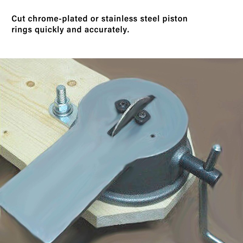 Universal Piston Ring Filer, Piston Ring End Filer Tool Aluminum