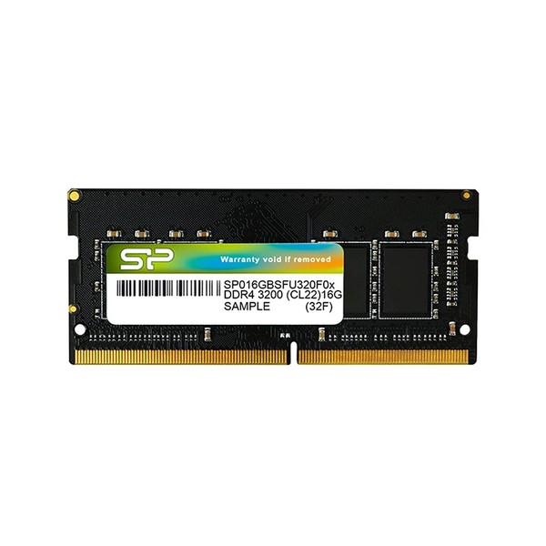 Silicon Power SP016GBSFU320F02 Laptop RAM Memory, DDR4-3200 (PC4-25600), 16GB x