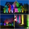 Junview Low Voltage Landscape Lights 10W RGBW Warm White LED