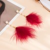 Boho Feather earrings for Women Long Feather Dangle Earrings Feather