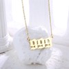 ENVYOU Angel Number Necklace 000 111 222 333 444 555