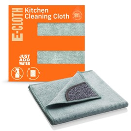 E-Cloth Kitchen Microfiber Cleaning Cloths, Single Pack, Green