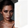 Makeup Patch - Gold Glitter Freckles Face Tattoo - Freckle