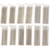 JINGLING 60Pcs 0.4-1.5mm Diamond Drill Bits Set Drilling Jewelry Lapidary