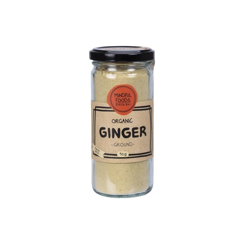 Mindful Foods Organic Ginger Ground Jar 110 g