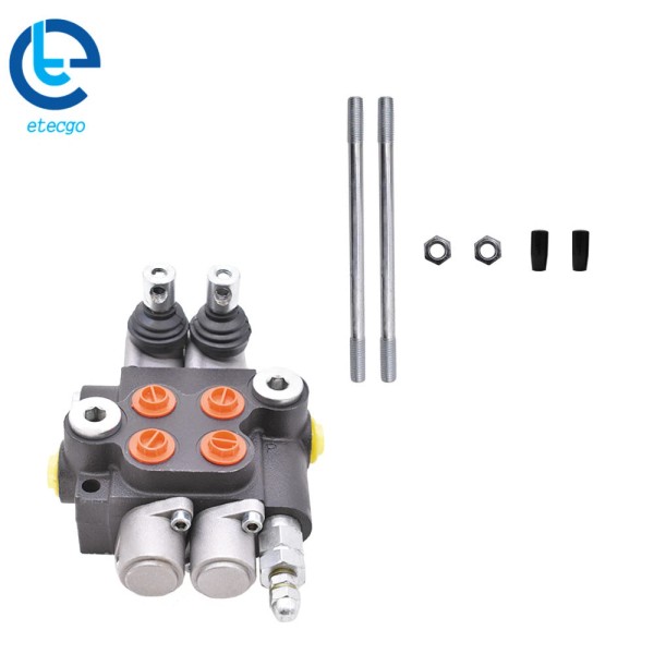 etecgo 3600 PSI Hydraulic Control Valve Double Acting 13 GPM