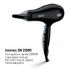 Imetec S6 2200 Asciugacapelli 2200W con Diffusore e Concentratore, Phon
