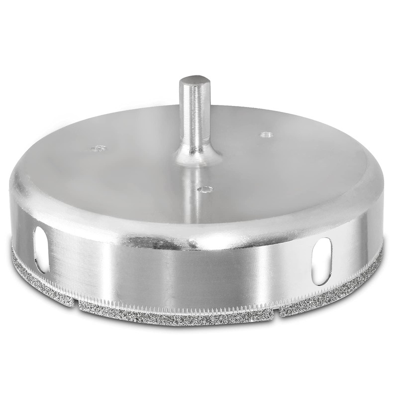 Luomorgo 120mm/4-3/4 inch Diamond Hole Saw, 1.1 inch Cutting Depth