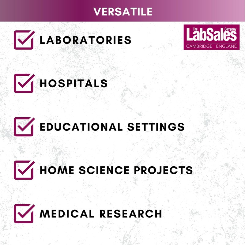 Labsales Clear Sterile Plastic Petri Dishes Uncoated with Vent and