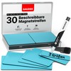 GAUDER Magnetic Labels Writeable - Reusable Magnetic Signs for Writing