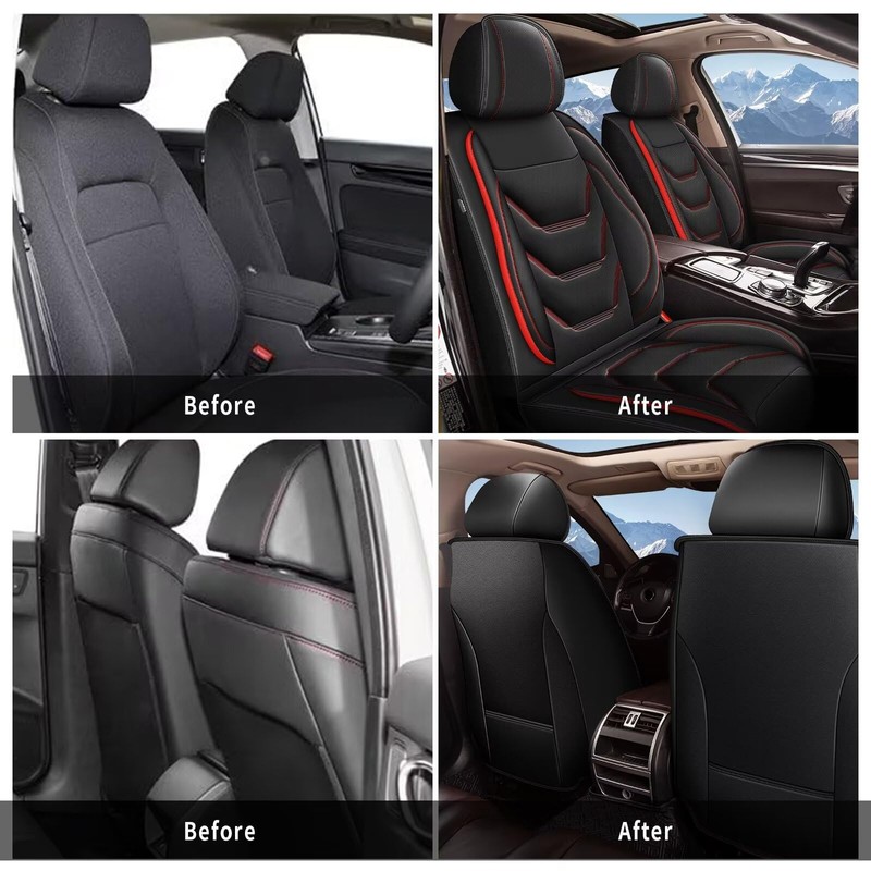 JIAMAOXIN Seat Covers for Subaru Crosstrek 2016-2024 2025: 2 Front