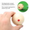 Billiard Training Ball, Resin Material Smooth High Hardness Dot‑Spot Ball,