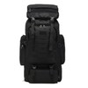 Large tactical hiking fishing backpack men's camping bag Type 4
