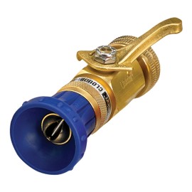 Underhill Precision Cloudburst with High Flow Control Valve Garden Water Hose Nozzle, Sprayer, 48 GPM 80 PSI, 3/4-Inch by 1-Inch, Heavy-Duty, HN4800CV