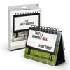 Genuine Fred Daily Marquee Desktop Flipchart, 52 Witty Signs, Fun