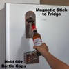 Jumiok - Abrebotellas magnético rústico para montaje en pared, divertido