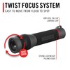 Coast GX30 2300 Lumen Waterproof Alkaline and Rechargeable Dual Power