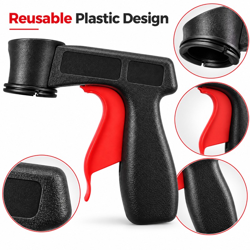 Portable Spray Can Trigger Handle Grip – Reusable Aerosol Paint