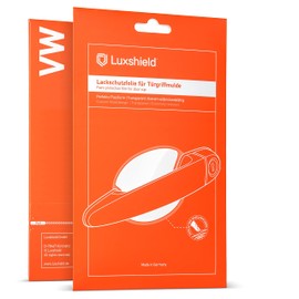 Luxshield Car Door Handle Protective Film Grip for VW ID.7 ED2 I 2023-2025 - Scratch Protection, Paint Protection Film - Transparent Glossy