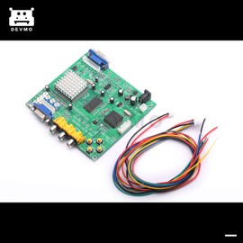 DEVMO Gonbes GBS8200 CGA/EGA/YUV/RGB to VGA Output Arcade Jamma Game HD Video Converter Board Monitor to LCD GBS-8200 Latest aga