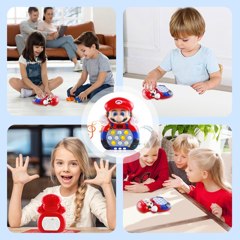 Milygobam Pop It Game, Electronic Pop It, Pop Puzzle Game