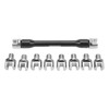 Motorcycle Spoke Wrench Set Spoke Spanner Kit with 10 Interchangeable